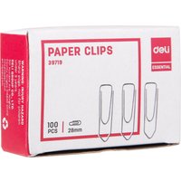 Скрепки Deli 39719 (100 шт)