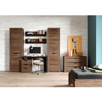 Стол Мебельград Соренто 120x60x75 см (дуб стирлинг/кофе структурный матовый) в Витебске