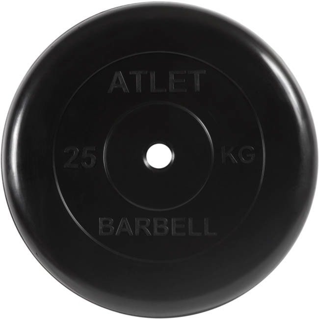

Диск MB Barbell Атлет 26 мм (1x25 кг)