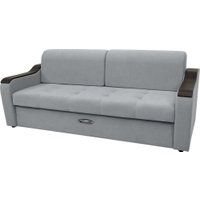 Диван Сириус Лидер-3 НПБ (Eva 09 велюр светло-серый)