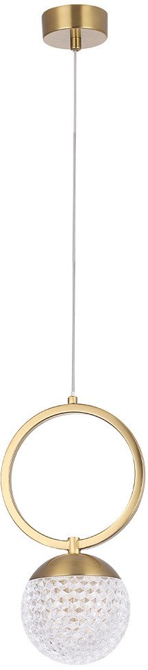 

Подвесная люстра Crystal Lux Carolina SP1 V1 (Brass)
