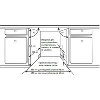 Встраиваемая посудомоечная машина Meferi MDW6093 Luxe