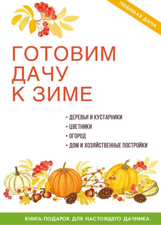

Книга издательства Rugram. Готовим дачу к зиме (Жмакин Максим)