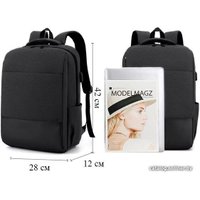 Городской рюкзак Borgo Antico 680 (черный)