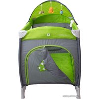 Манеж-кровать Coto baby Samba Lux (голубой)