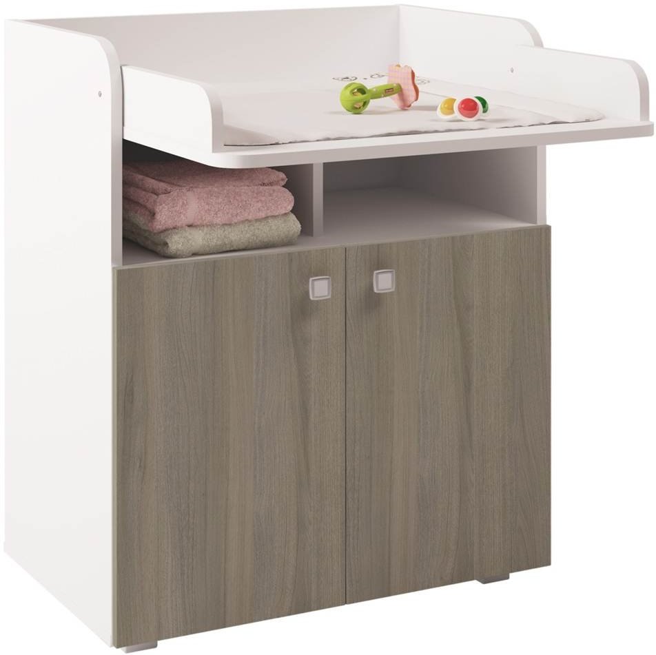 

Детский комод Polini Kids Simple 1270 (белый/вяз)