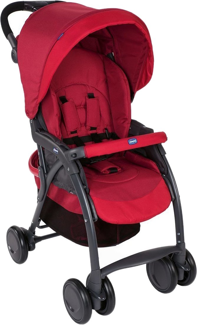 

Коляска прогулочная «книга» Chicco Simplicity Plus Top (scarlet)