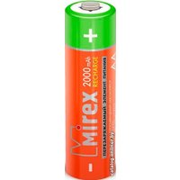 Аккумулятор Mirex AA 2000mAh 2 шт HR6-20-E2