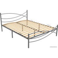 Кровать Князев Мебель Калифорния 120x190 КЯ.120.190.С (серый муар)