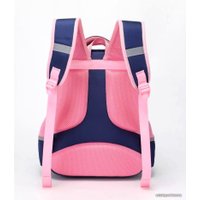 Школьный рюкзак Sun Eight SE-90058 (темно-синий/розовый)