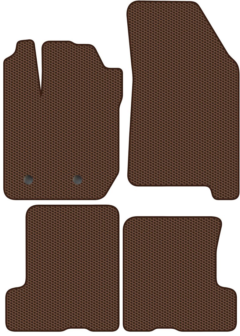 

Комплект ковриков для авто Alicosta Лада Х-рей (suv / С вещевым ящиком) 2015 - Н.В. (коричневый, сота)