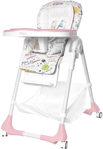 

Высокий стульчик Baby Tilly Tiny T-652/1 (розовый)