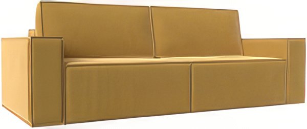 

Диван Лига диванов Куба (микровельвет желтый)