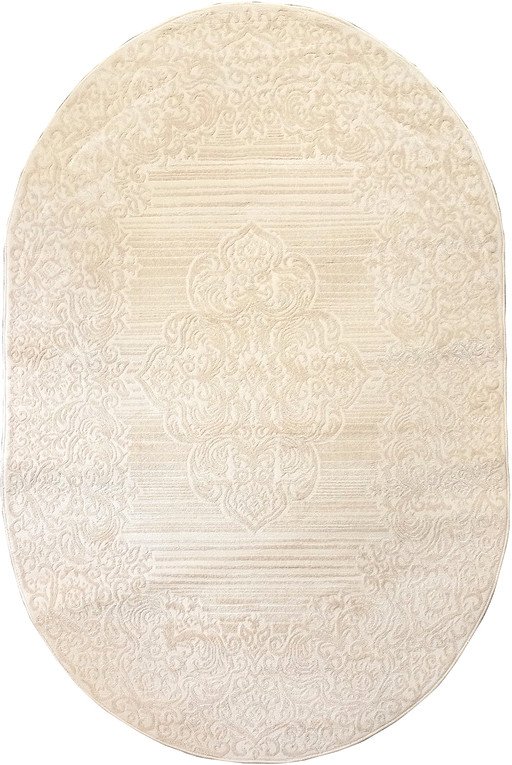 

Ковер для жилой комнаты Felis Carpet Palmera 0337A-KREM-OVAL (1.4х2)