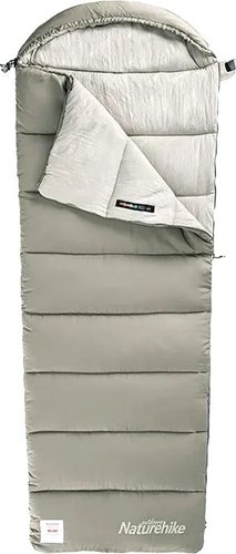 Спальный мешок Naturehike CNK2350WS023 M400 (зеленый, молния слева)