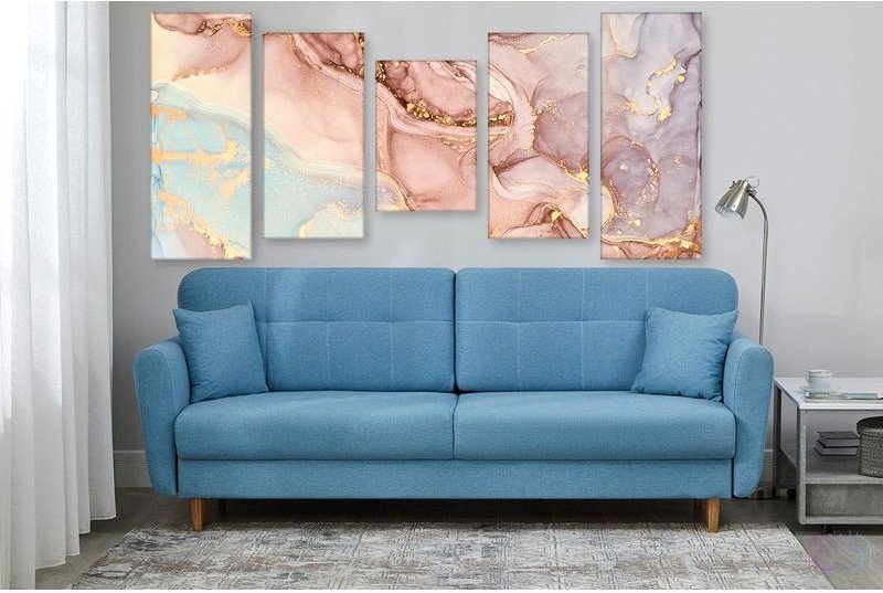 Модульная картина Citydecor Новый год 1.88 60x90 см