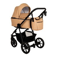 Универсальная коляска Pituso Tossa 2 в 1 (кожа, camel)