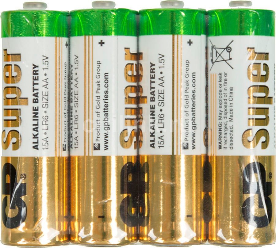 

Батарейка GP Super Alkaline AA 4 шт