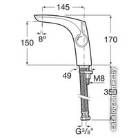 Смеситель Roca Insignia 5A3B3ACN0