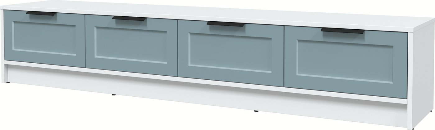 

Тумба Интерлиния ТВ Концепт Тренд КТ-ТВ4-35 (белый платинум/океан)