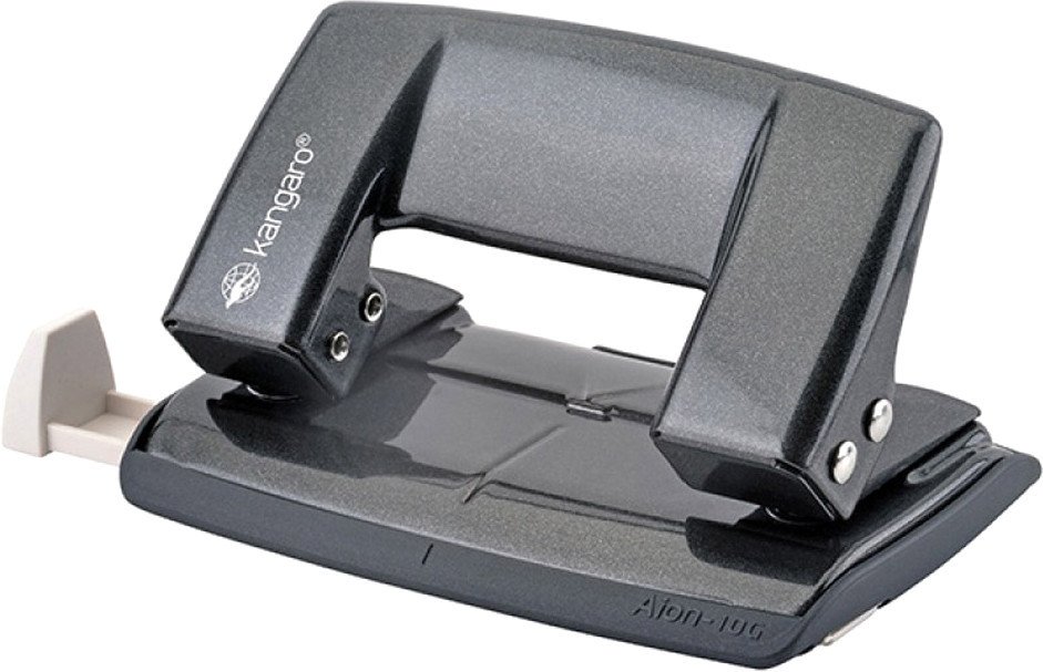 

Дырокол Kangaro Aion-10G Metallic Grey 10 л (темно-серебристый)