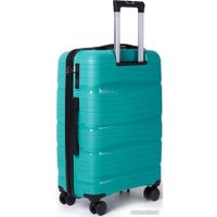 Чемодан-спиннер Pride PP9802 (L, бирюзовый)