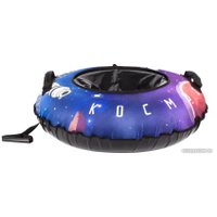 Тюбинг Snowstorm BZ-90 Space W112868 (90см, фиолетовый/черный)