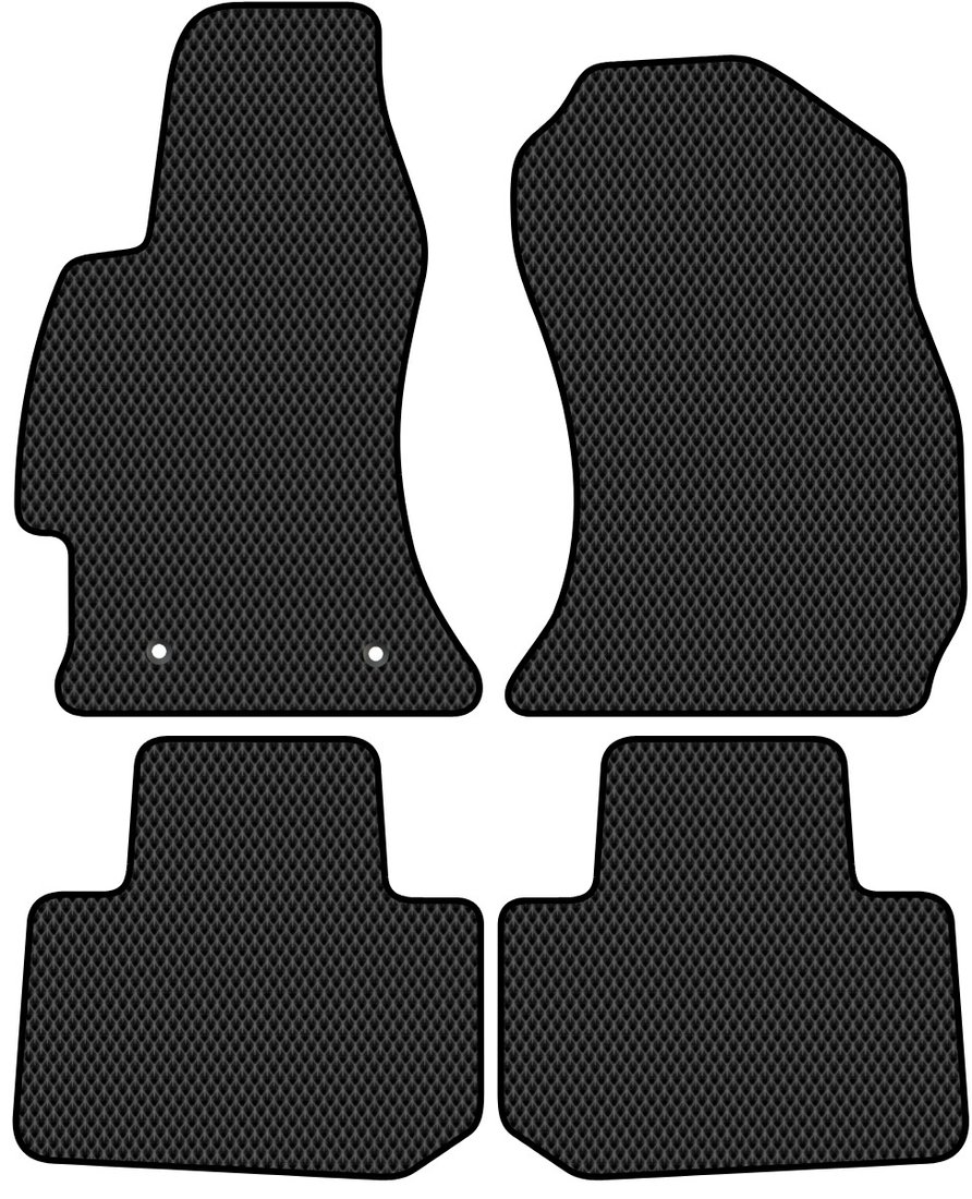 

Комплект ковриков для авто Alicosta Subaru Forester (suv / SJ) 2012 - 2019 (черный, ромб)
