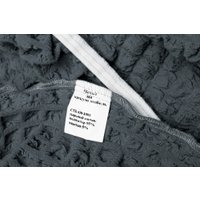 Чехол для дивана Mio Tesoro С оттоманкой ПО-3 Люкс 6857 (антрацит, левый)