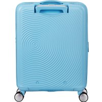 Чемодан-спиннер American Tourister Soundbox Blueberry fizz 55 см