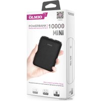 Внешний аккумулятор Olmio MINI-10 10000mAh (черный)