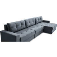 Угловой диван Mio Tesoro Манчестер 292 1.5ек-1.5ек-1.5пф (968 серый) в Бресте