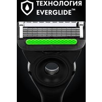 Бритвенный станок Gillette Labs с 3 сменными кассетами и держателем для бритвы