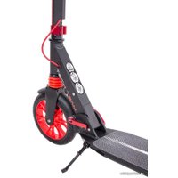 Двухколесный подростковый самокат Tech Team City Scooter Disk Brake 2023 (черный/красный)