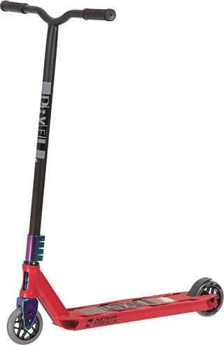 

Трюковый самокат Novatrack Pixel Pro BL 110A.PIXEL.RD20 (черный/красный)