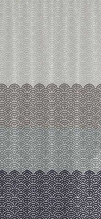 Шторка-занавеска для ванны Perfecto Linea Harmony 36-118118 (волны)