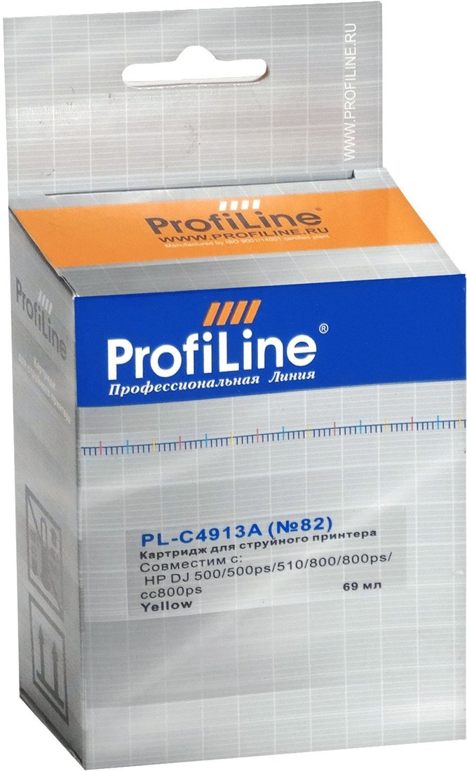 

Картридж ProfiLine PL-C4913A-Y (аналог HP C4913A)
