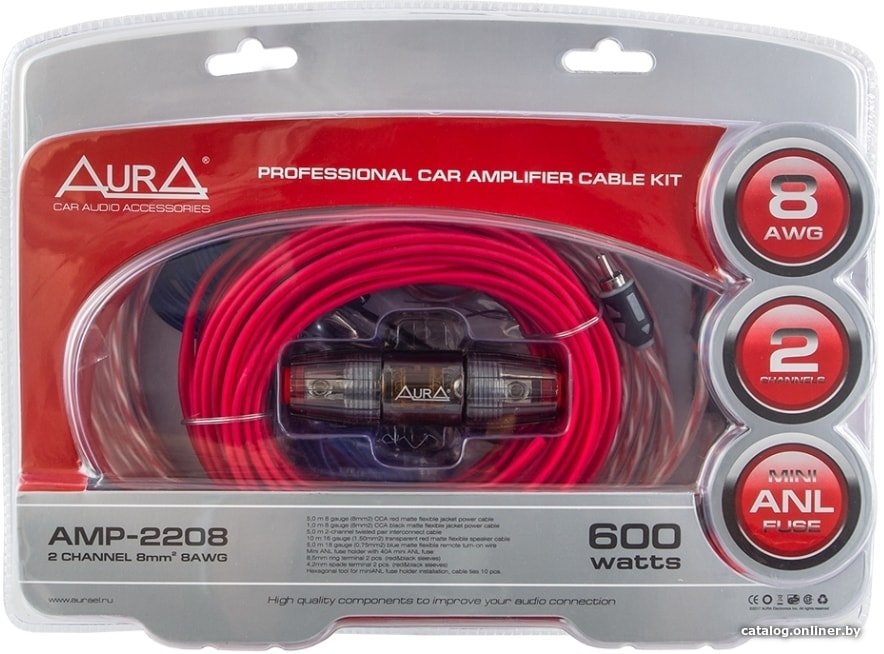 Кабель Aura AMP-2208