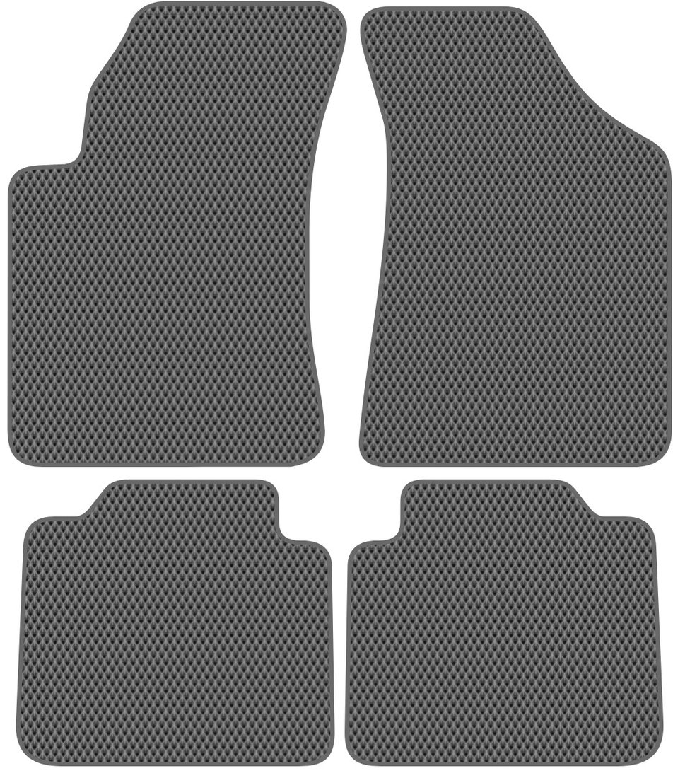 

Комплект ковриков для авто Alicosta Kia Cerato I (седан / LD) 2004 - 2008 (серый, ромб)