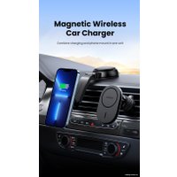 Держатель для смартфона Ugreen Magnetic Car Wireless Charger CD345 15120