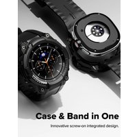 Ремешок Ringke Rugged Gear для Galaxy Watch 8 Classic 46mm All Black