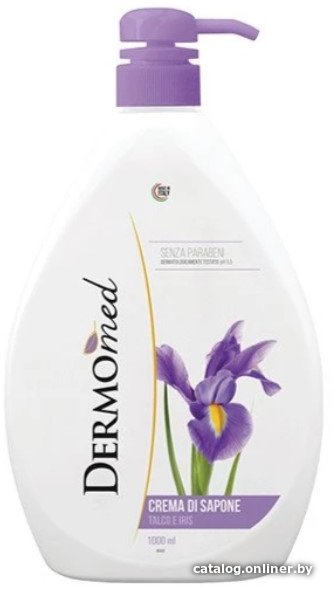 Dermomed Жидкое мыло Crema Di Sapone Mani Iris (1 л)