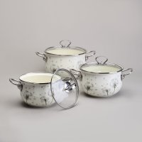 Набор кастрюль Agness 943-105