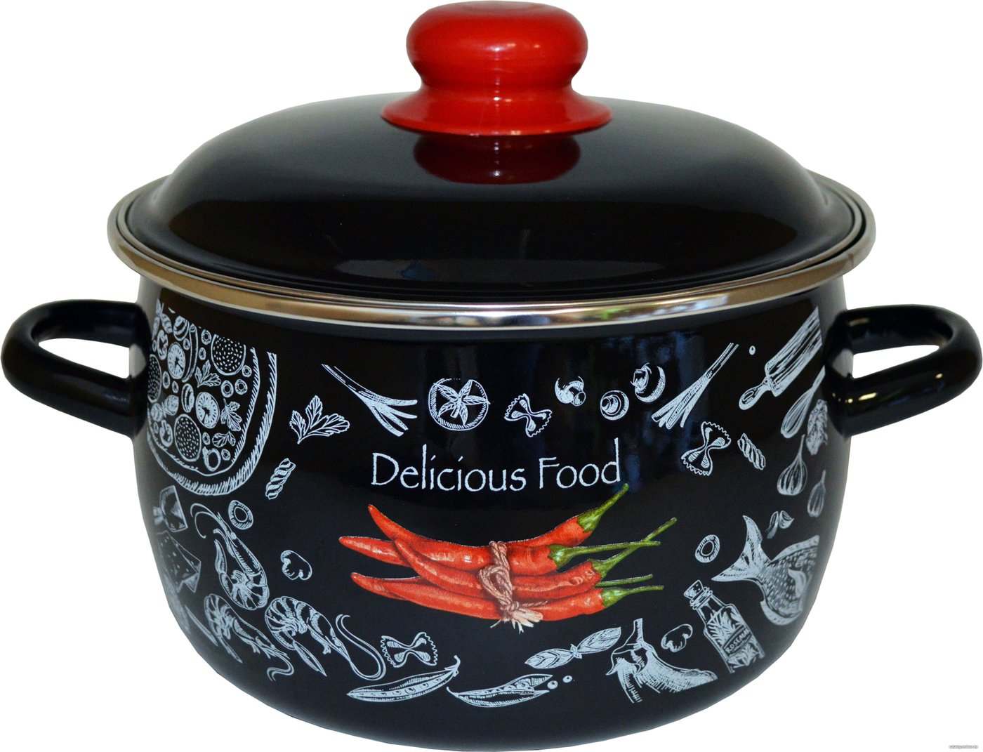 

Кастрюля Appetite Chilli 1МС181Р