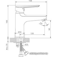 Смеситель Haiba HB10198 (хром)