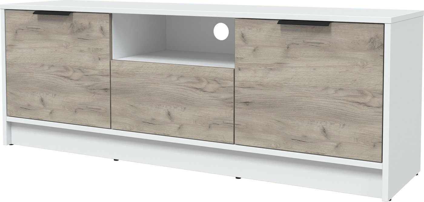 

Тумба Интерлиния ТВ Концепт КТ-ТВ3-50 (дуб серый/белый платинум)