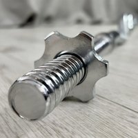 Гриф для штанги Atlas Sport EZ-образный хромированный, разборный EZ1260-25 D25