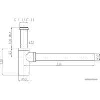 Сифон Slezak RAV MD0232