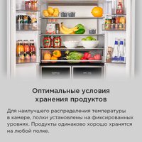 Четырёхдверный холодильник MAUNFELD MFF190NFDSX