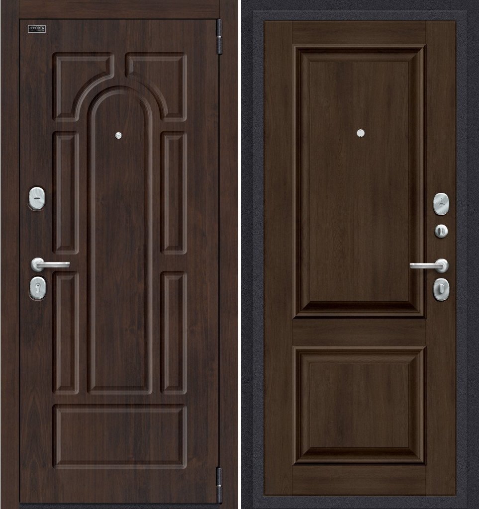 

Металлическая дверь el'Porta Porta S 55.K12 (Almon 28/Dark Oak)